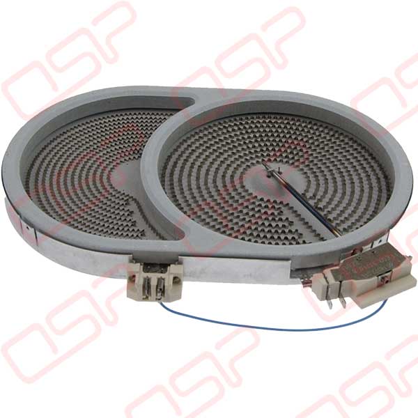 389080824 Dual Oval Ceramic Hotplate Element 1400w 800w Suits St